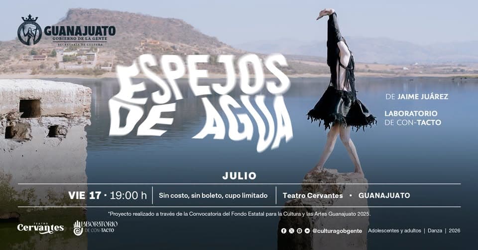 Danza-Teatro: Espejos de Agua 🌊🎭✨ | Laboratorio de con-TACTO en el Teatro Cervantes